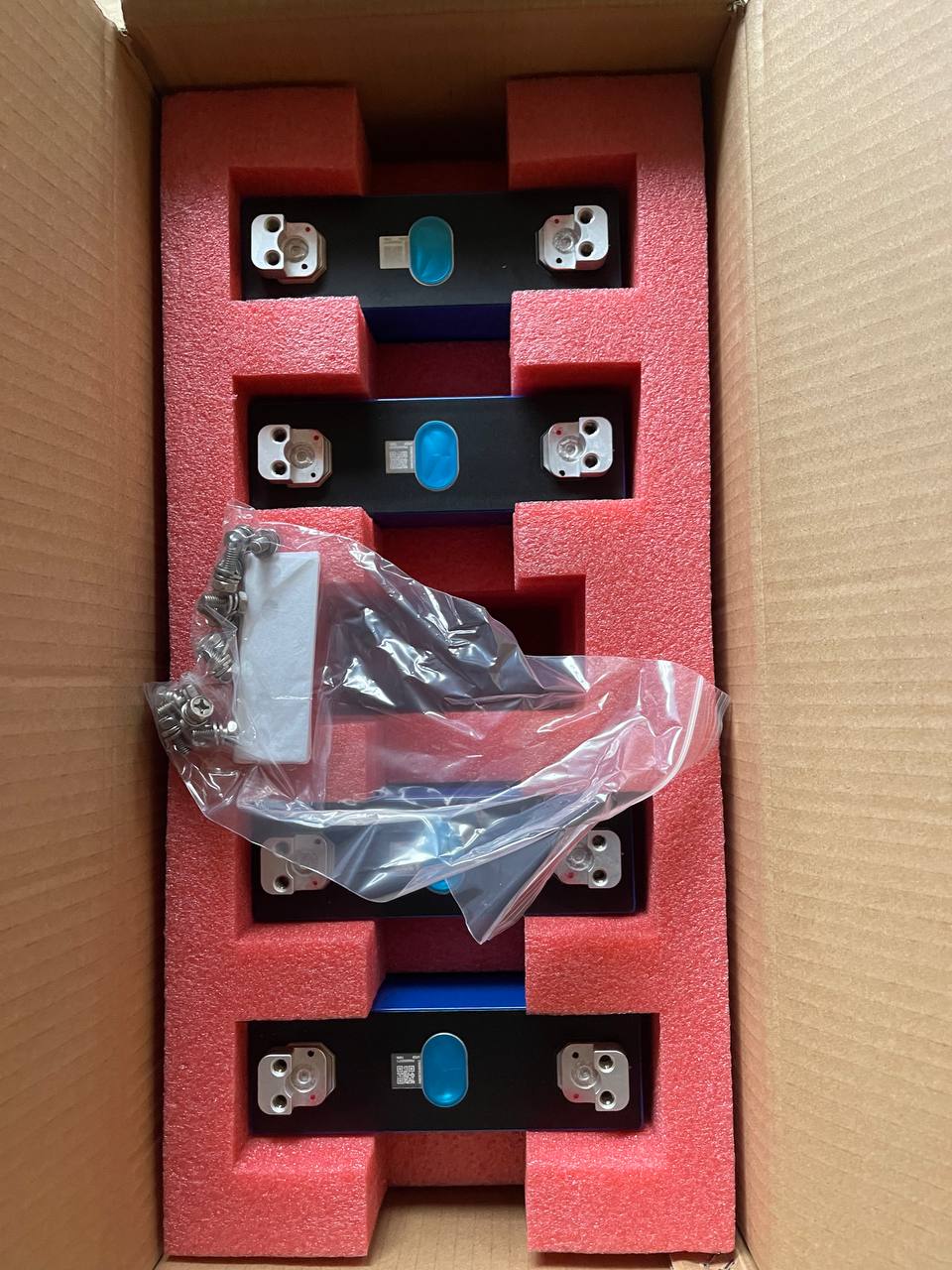 Підготовка комірок до збірки